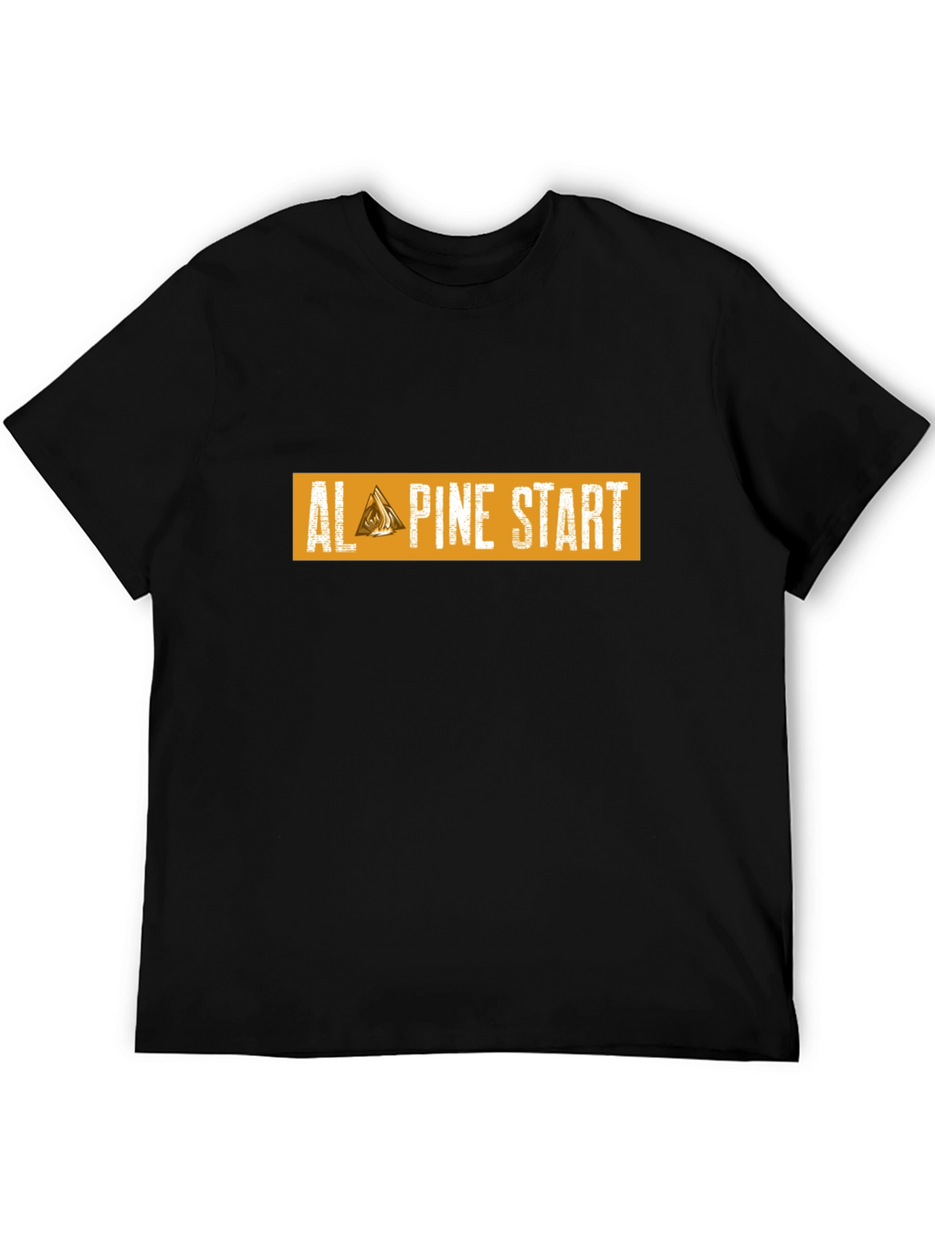 Alpine Start Graphic Tee - Black