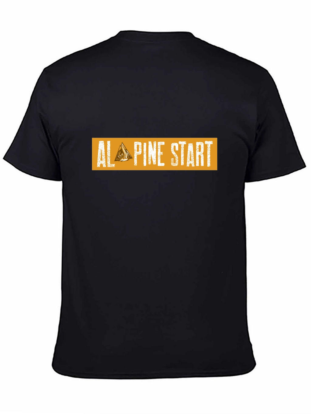 Alpine Start Graphic Tee - Black