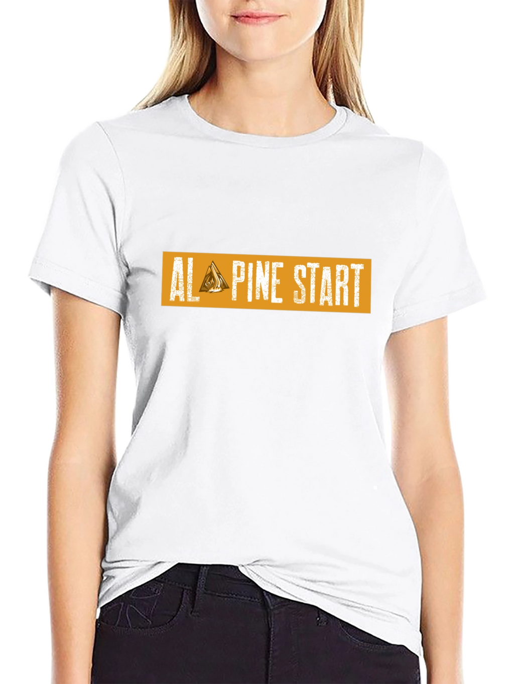 Alpine Start Graphic Tee - Black