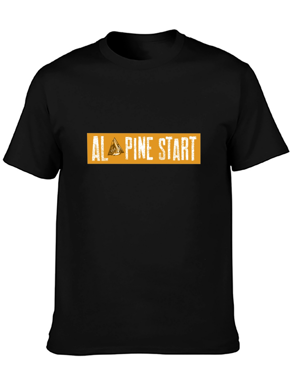 Alpine Start Graphic Tee - Black
