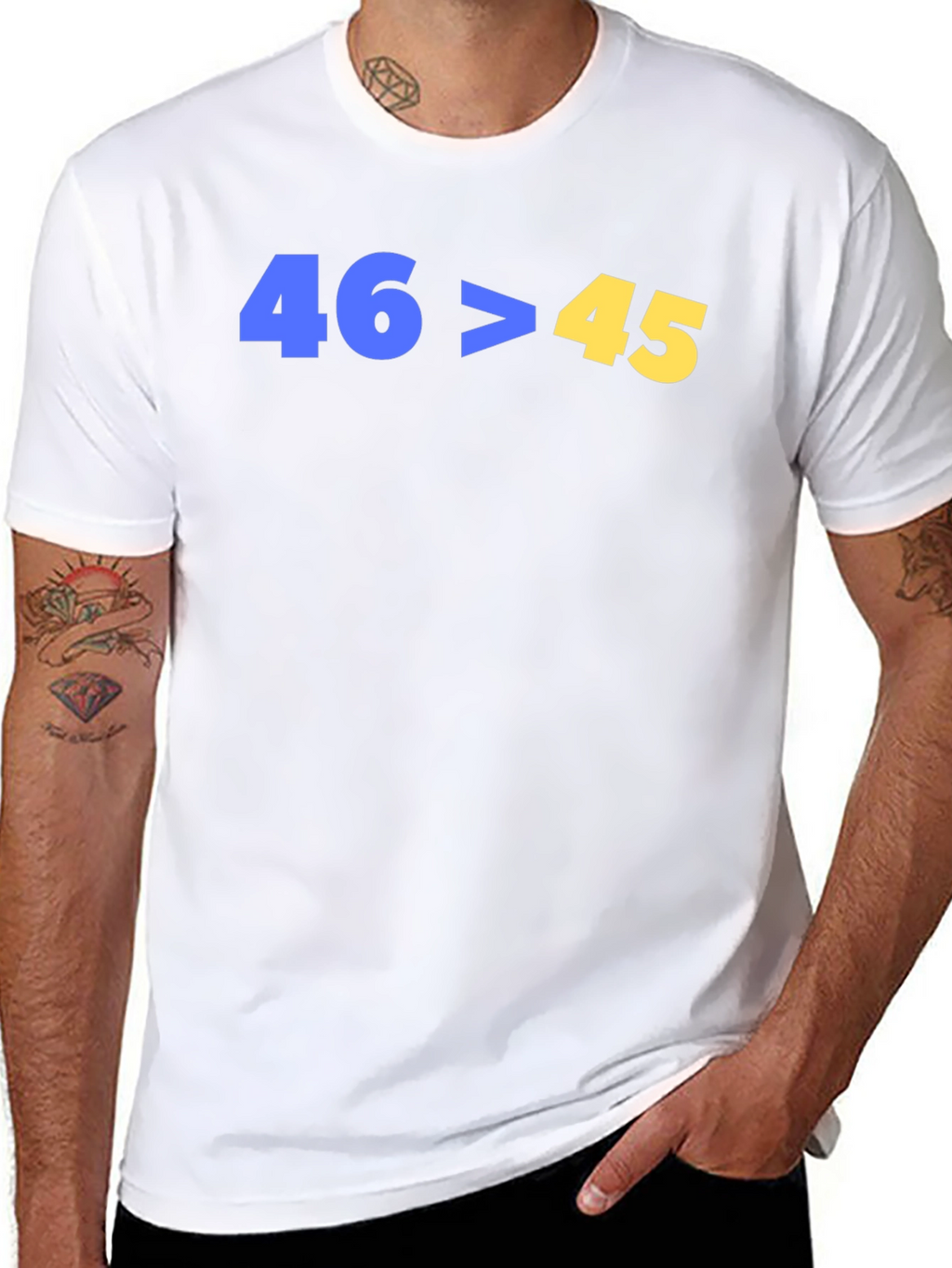 46>45 Political Statement T-Shirt