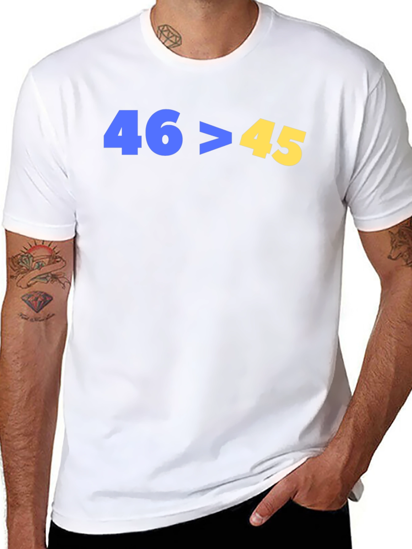 46>45 Political Statement T-Shirt