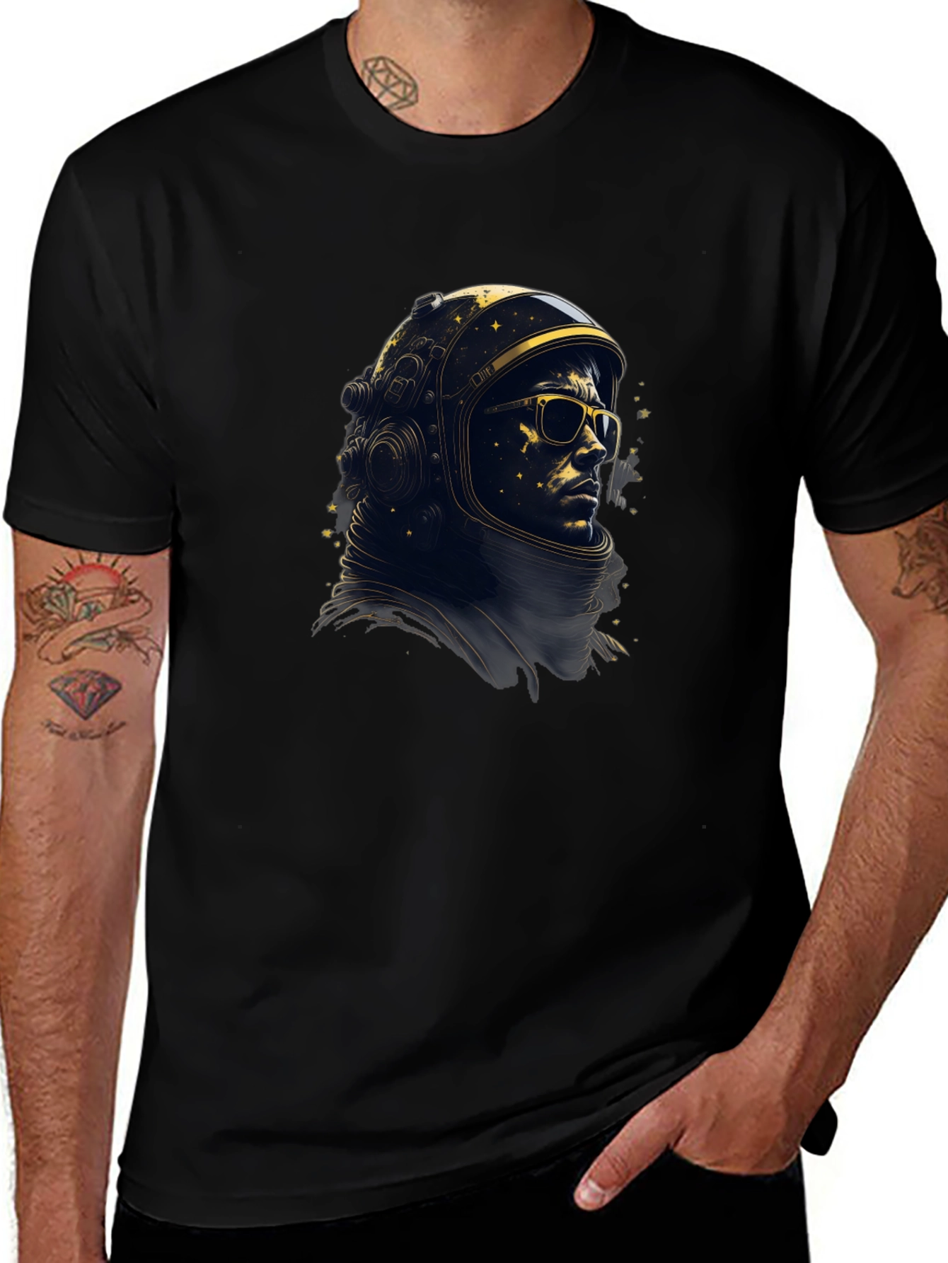 Astronaut Graphic T-Shirt - Space Explorer Tee