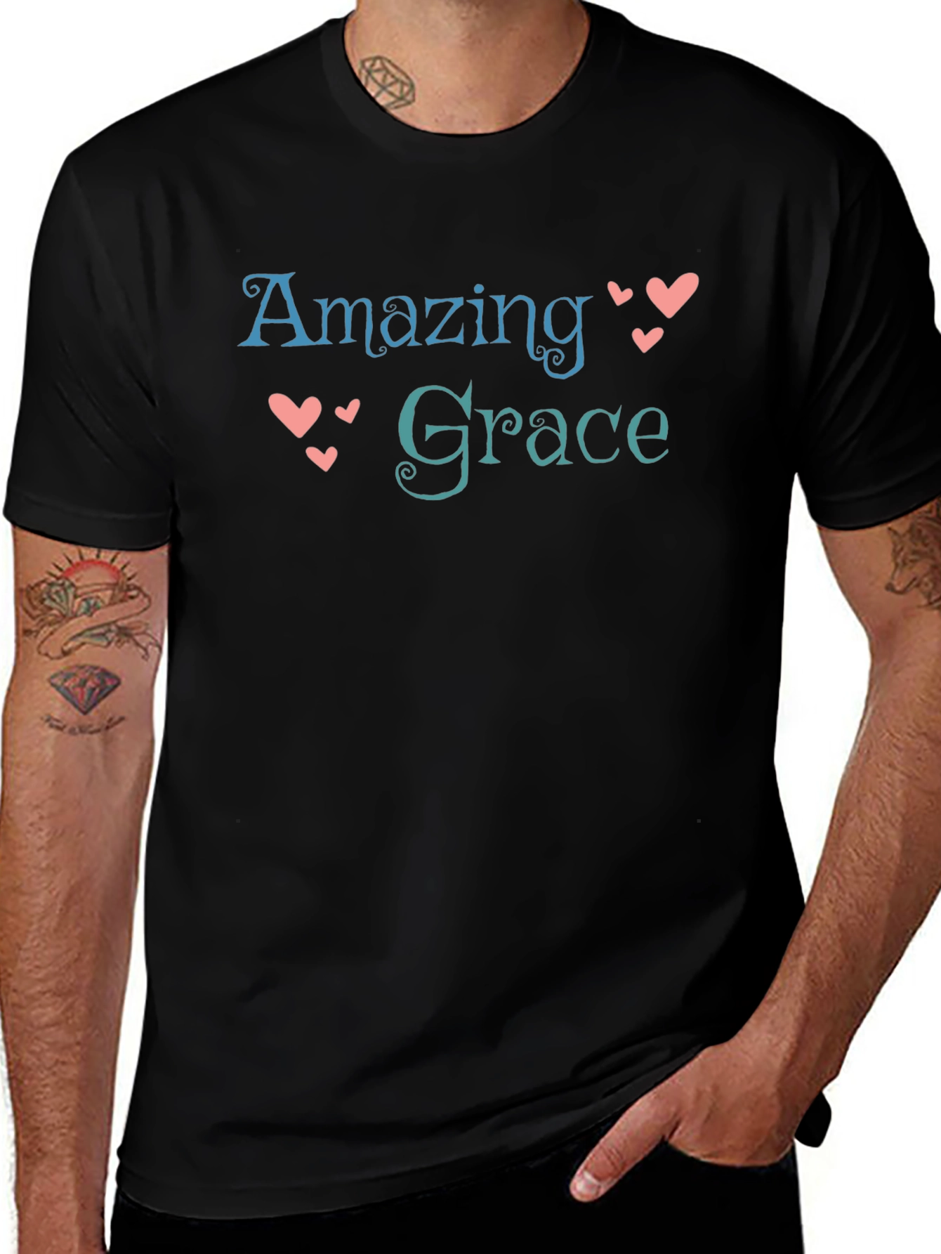 Amazing Grace Graphic Tee - Classic Comfort Fit