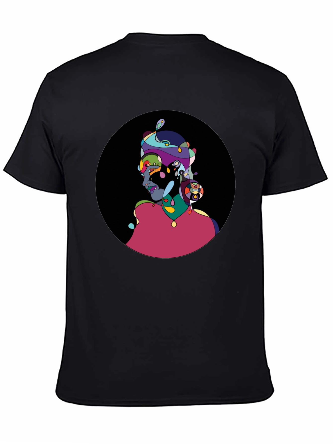 Abstract Art T-Shirt - Colorful Design