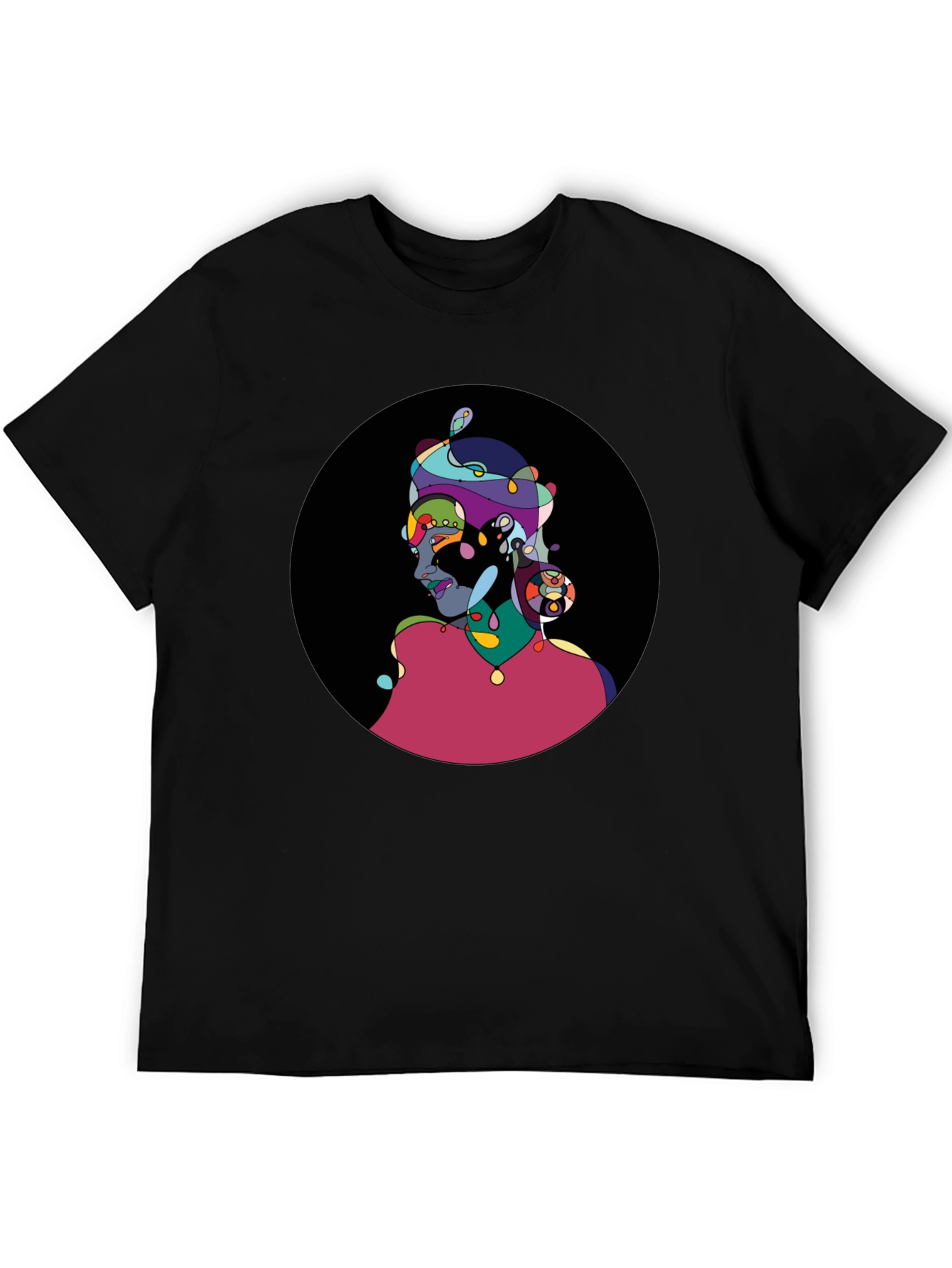 Abstract Art T-Shirt - Colorful Design