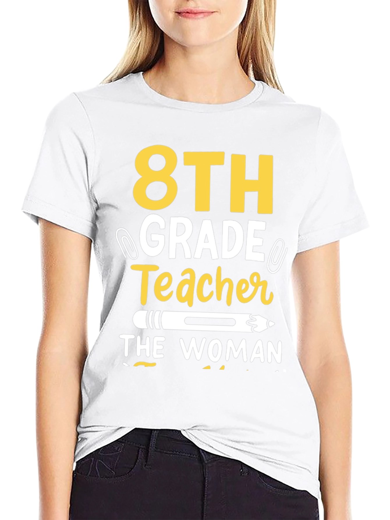 8th Grade Teacher Womans T-Shirt