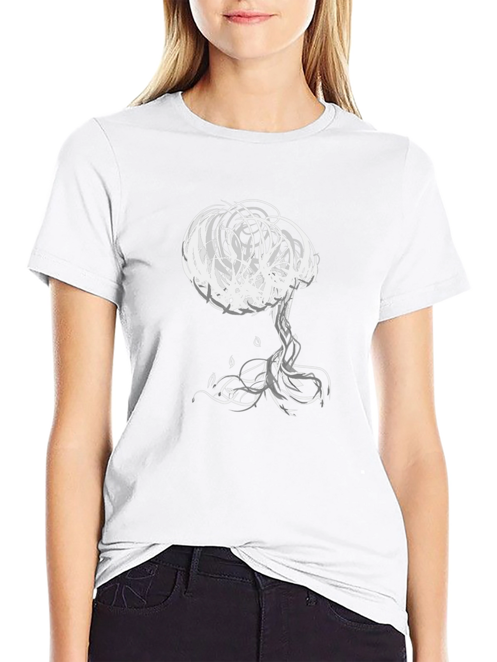 Abstract Tree Graphic Tee - Unisex